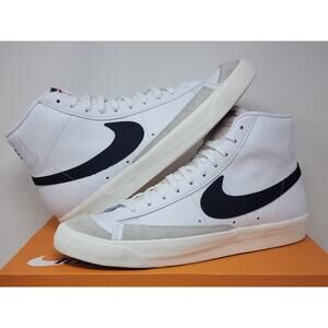 Nike Blazer Mid '77 VNTG WHITE BLACK BQ6806-100 Size 11.5 WORN